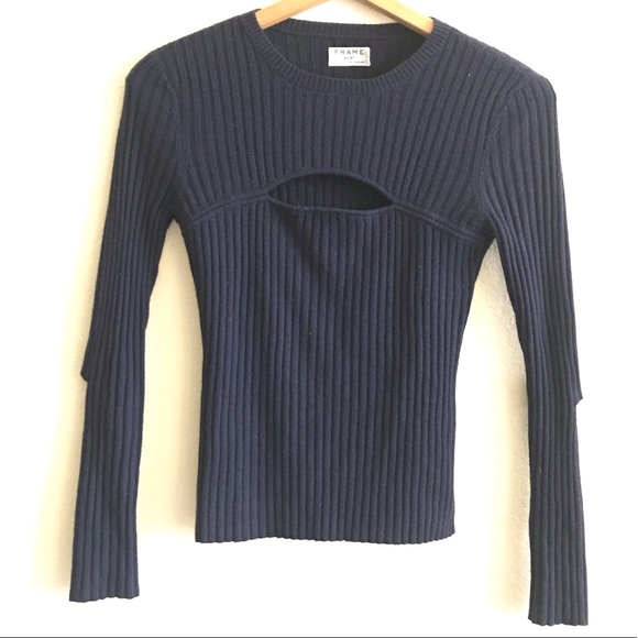 Frame Peek-a-boo Sweater - Picture 2 of 7